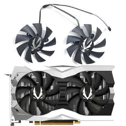 OHMITCL 87MM GA92A2H 0.35A GTX 1660 1660Ti Graphics Fan for Zotac GeForce RTX 2060 2070 Super Mini Video Card Cooling Fan (AB-Fan)