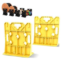 MARKETTY Multi Purpose Wire Dispenser, Cable/Wire Spool Rack, Wire Spool Caddy, Holds Spools Up to 34