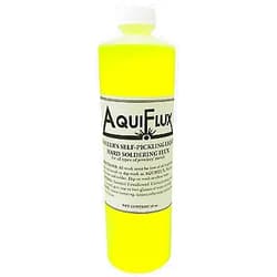 Rosenthal Collection Aquiflux Self Pickling Flux for Precious Metals Gold Silver Jewelry and Hard Soldering (16 oz.)