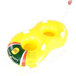 HIWENA Super Heavy Duty Snow Tube, 78 inches Inflatable Snow Sled for Kids and Adults, Double Sled Tubes, Thicken 0.75mm Thick Material Winter Sport Tube