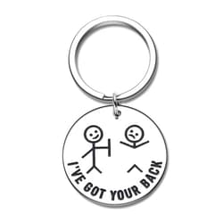 Octamber Funny Gifts Best Friend Keychain for Friends BFF Besties Companion I Got Your Back Stick Figures for Daughter Son Families Women Men Christmas Birthday Valentine Graduation Stocking Stuffers