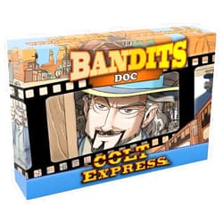 Ludonaute Colt Express Doc BANDIT PACK - New Game Mode Mini-Expansion! Wild West Adventure Game, Strategy Game for Kids & Adults, Ages 10+, 2-6 Players, Made by Ludonaute