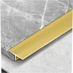 LSMKKA T Molding Floor Transition Strip, Flat Doorway Gap Edge Trim Self Adhesive, Black Red Gray Gold Vinyl Flooring Seam Cover for Doorway Entryway (Color : E, Size : Width 20mm)