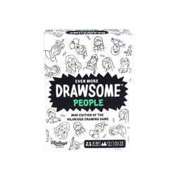 Ridley's Games: Mini Drawsome- The Quick Drawing Party Game - Small Packaging for On-The-Go Play - No Artistic Skill Needed - Family Game Night Favorite for Ages 11+, 3-10 Players, 15 Minute Playtime