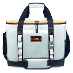 INSMEER Cooler Bag, Large Soft Sided Cooler Bags 65 Can Insulated Lunch Bag Leakproof Collapsible with Bottle Opener & Shoulder Strap, Lunch Box Cooler 48L for Camping Beach Picnic Travel