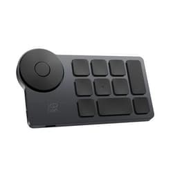 XP-PEN XPPen Mini Keydial ACK05 Wireless Shortcut Keyboard Bluetooth Programmable Express Remote Control with Dial & Customized Express Keys for Drawing Tablet PC MacBook Windows Images Video Editing