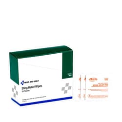 First Aid Only - G326GR Insect Sting Relief Pad, 50 Count Box