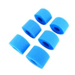 RAWARS 6Pcs Pure Spa Reusable Washable Foam Hot Tub Filter Cartridge S1 Type fit for Intex