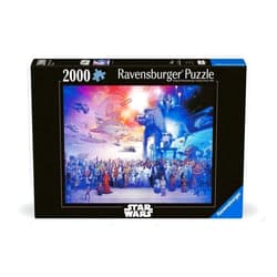 Ravensburger - Star Wars Universe - 2000 Piece Jigsaw Puzzle - Exciting Vision That Includes Every Character from Episodes 1-6 - Frameable - Premium Quality - Puzzles for Adults