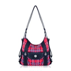 Angel Kiss Purses and Handbags for Women Washed Vegan Leather Crossbody Hobo Satchel Shoulder Mutipocket Tote Purse
