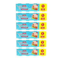 Van Ecuador Tuna in Water 4 cans X 3oz (6 packages)