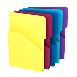 Smead Organized Up Expanding Slash Jacket, 2/5-Cut Tab, 1