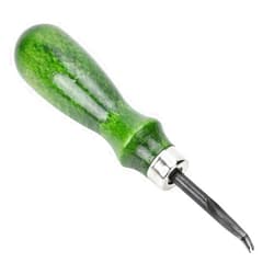 Tbest Eveler 0,Kyoshin Beveler,Leather Beveler Tool, Creaser,0.6Mm-1.4Mm Professional Beveler DIY Accessory Leather Craft Cutting Tool (0.6Mm) (1mm)