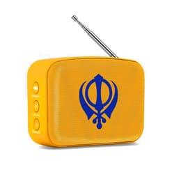 Carvaan Saregama Mini Gurbani - Bluetooth Speaker (Saffron Orange)