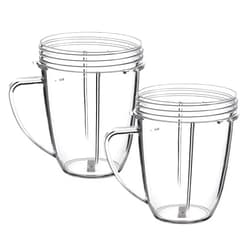 Joyparts Replacement Parts Cups，Compatible with Nutribullet Blender 600W & 900W (2 18oz mugs)