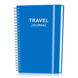 Heveboik Travel Journal - Vacation & Road Trip Planner Organizer, Travel Notebook for 6 Trips, Trip Planner Gift to Record Memories and Adventures from Special Trips, 5.8