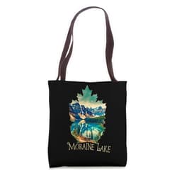 FOTH Moraine Lake (Maple Leaf), Banff, Alberta, Canada Tote Bag