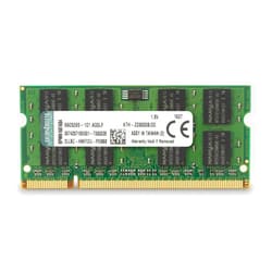Kingston Technology 2 GB Unbuffered System Specific Memory Model 2 Not a kit (Single) DDR2 667 (PC2 5300) 200-Pin SO-DIMM KTH-ZD8000B/2G