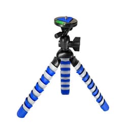 Vidpro Digital Camera Tripod, Compatible with MaxxMove Siez G5 Action Camera, Flexible Tripod - for Digital Cameras and Camcorders - Approx Height 13 inches