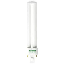 LEDVANCE Sylvania 21273 Compact Fluorescent 2 Pin Single Tube 3500K, 9-watt