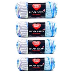 Generic Bulk Buy - Red Heart Super Saver Yarn, 4 Pack, Stillwater 4 Count