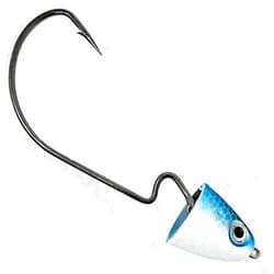 Reaction Tackle Swimbait Swing Jig Head - Bass Fishing Lure, Ideal Bait for Saltwater Fishing and Freshwater, Weighted Weedless Hooks for Bass Fishing