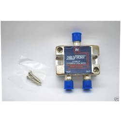 SVI NEW CABLETRONIX 2-WAY CTLBD2P SPLITTER 5-2300 MHz ALL PORTS DC POWER PASSING