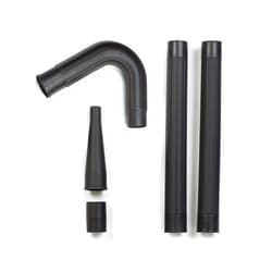 WORKSHOP Wet/Dry Vacs Vacuum Accessories WS25051A Gutter Cleaning Kit for Wet Dry Vacuum Cleaners, 2-1/2-Inch Wet/Dry Shop Vacuum Attachments Designed For Cleaning and Blowing Debris from Gutters