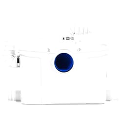 MixBubole 1200W Macerator Pump with PCB Function Toilet Pump Utility Sink Pump Upflush to 39.4FT 2800GPH Macerating Toilet System with 5 Water Inlets 2 Outlets for Toilet Sink Shower Laundry Kitchen Basement