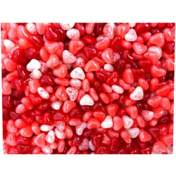 Jolly Rancher Jelly Bean Hearts, Valentines Day, Mothers Day, Red and Pink Jellies, for Birthday Party, Baby Shower, 3 Pounds
