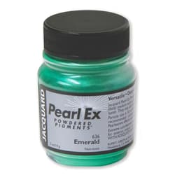 Jacquard Pearl-Ex Pigment by Jacquard, Creates Metallic or Pearlescent Effect, 5 Ounce Jar, Emerald