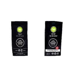 Kicking Horse Coffee, Kick Ass, Dark Roast, Whole Bean, 10 oz & Kick Ass, Dark Roast, Ground, 10 oz - Certified Organic, Fairtrade, Kosher Coffee