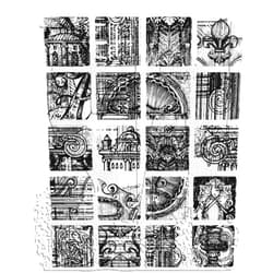 Stampers Anonymous Tim Holtz Cling Rubber Stamps Creative Blocks CMS464 Stamper Anonymous