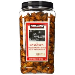 Kirkland Signature H.K Anderson Valencia Peanut Butter Filled Pretzel Nuggets: 52 Oz - Cos9