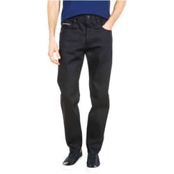 Naked & Famous Denim Men's Easy Guy Relaxed Tapered Fit Jeans in Indigo Selvedge