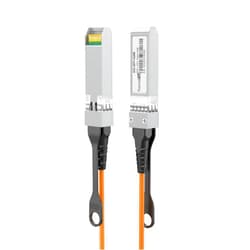 YunvoFib 10G SFP+ to SFP+ Active Optical Fiber Cable Direct Attach Copper with Multi-Mode Fiber Cable for Cisco,MikroTik,Ubiquiti...Etc Switch(AOC 20Meters)