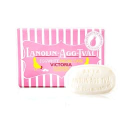 VICTORIA Swedish Egg White Facial Soap, 3-in-1 Gentle Daily Cleanser, Enriched with Rosehip & Rose Water, for Dry & Sensitive Skin, 50g