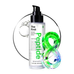 Nature Republic The First Peptide Boosting Serum, 8 Peptides, Niacinamide & Triple Hyaluronic Acid Complex,17 Amino acids,for All Skin Types, Korean Skin Care150ml/5.07 fl oz