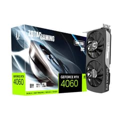 ZOTAC Gaming GeForce RTX 4060 8GB Twin Edge OC DLSS 3 8GB GDDR6 128-bit 17 Gbps PCIE 4.0 Compact Gaming Graphics Card, ZT-D40600H-10M
