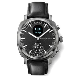 pininfarina Senso Hybrid Smartwatch - an Analogue Watch with Digital Display, Tracks Heart Rate, Steps, Calories, Sleep, Fitness - Compass & Connected GPS Tracking