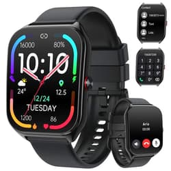 Fempoin AI Smart Watch for Men Women with ChatGPT, 1000mAh Fitness Tracker 60-Day Standby Time, 1.96