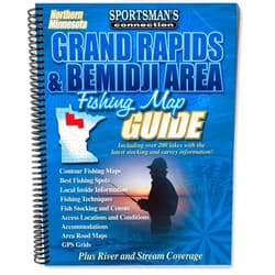 Sportsman's Connection,Jim Billig Northern Minnesota Grand Rapids & Bemidji Area Fishing Map Guide