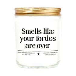 Niyewsor 50th Birthday Gifts for Her Him, Fifty Birthday Candle, 1975 50th Birthday Decorations for Women Men, 50 Year Old Bday Gifts for Friend, Sister, Mom, Dad, Handmade, 7oz
