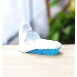 SquarezhenBo Blue-White Iceberg Model Realistic Arctic Miniature 3D Model Polar Bear Christmas Decorations Cake Decoration Craft Home Decoration Cake and Cupcake Toppers
