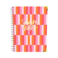 Mary Square Spiral Notebook Journal For Sermon Notes and Reflection, 7 x 9 Inch Hardcover, Blocks