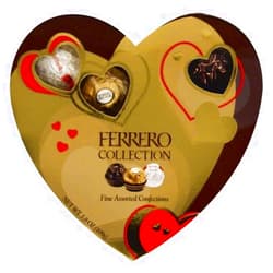 Ferrero Collection Fine Assorted Confections, Valentine's Day Heart - 3.8oz