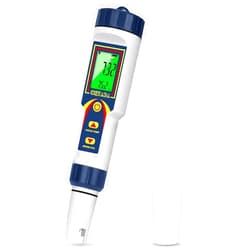 CIZTADA pH Meter for Water 4 in 1 pH EC TDS Temp Meter for Hydroponics PPM and EC Water Tester Digital pH PPM Meter for Nutrients Growing Hydroponics Gardening DWC hydroponics System