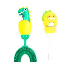 ZMRZ U-Sharded Toothbrush, U-Shaped Brush Head with 10,000 bristles Brush Head, 2-Pack