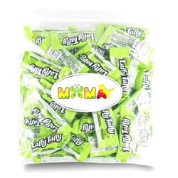 MIMA MIMA Laffy Taffy Chewy, Tangy, and Tasty Mini Taffy Wrapped Bars in Bulk - (1 Pound) (Sour Apple)(Green Apple)