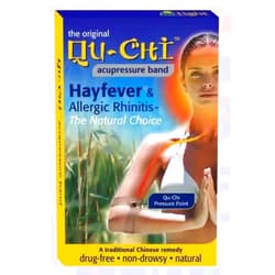 Qu-Chi Hayfever Acupressure Band CHILD SIZE - Black by Qu-Chi